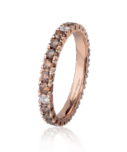 Forever-Unique-Jewels-Diamonds-Natural-Diamonds-Brown-White-Diamonds-Eternelle-ring-Anello-Veretta-Daily-Chic-CollectionCometa-Ring