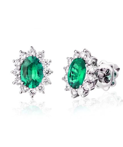 Forever-Unique-Jewels-Natural-diamonds-Diamanti-Gioielli-Collezione-DailyChic-Orecchini-Cestino-Smeraldo