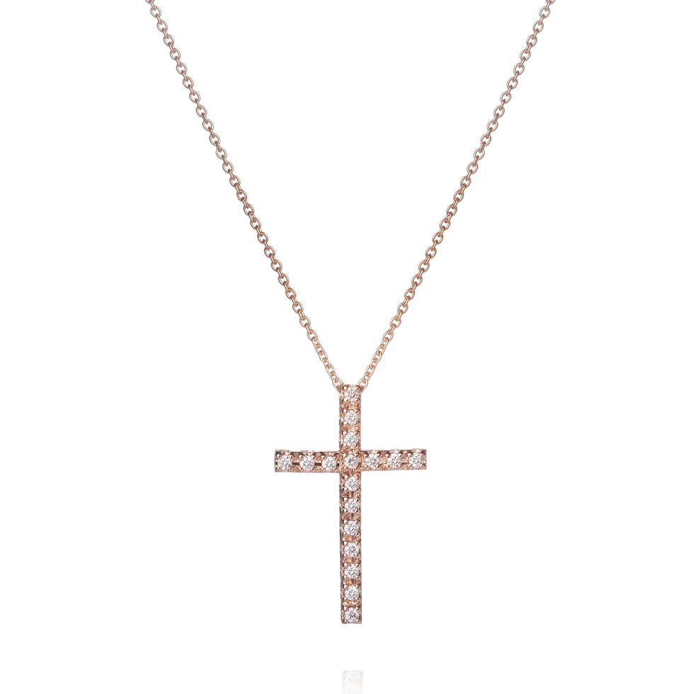 Forever-Unique-Jewels-Natural-diamonds-Diamonds-Gioielli-Collezione-DailyChic-Oro-Rosa-Gold-Rose-Croce-diamanti-oro-rosa