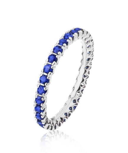 Forever-Unique-Jewels-Sapphire-Eternelle-ultralight-ring-Anello-Veretta-Zaffiri-Oro-Daily-Chic-Collection-Eco