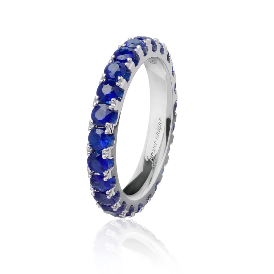 Forever-Unique-Jewels-Zaffiri-Sapphire-stones-Eternelle-ring-Anello-Veretta-Daily-Chic-Collection-Calliope-Ring