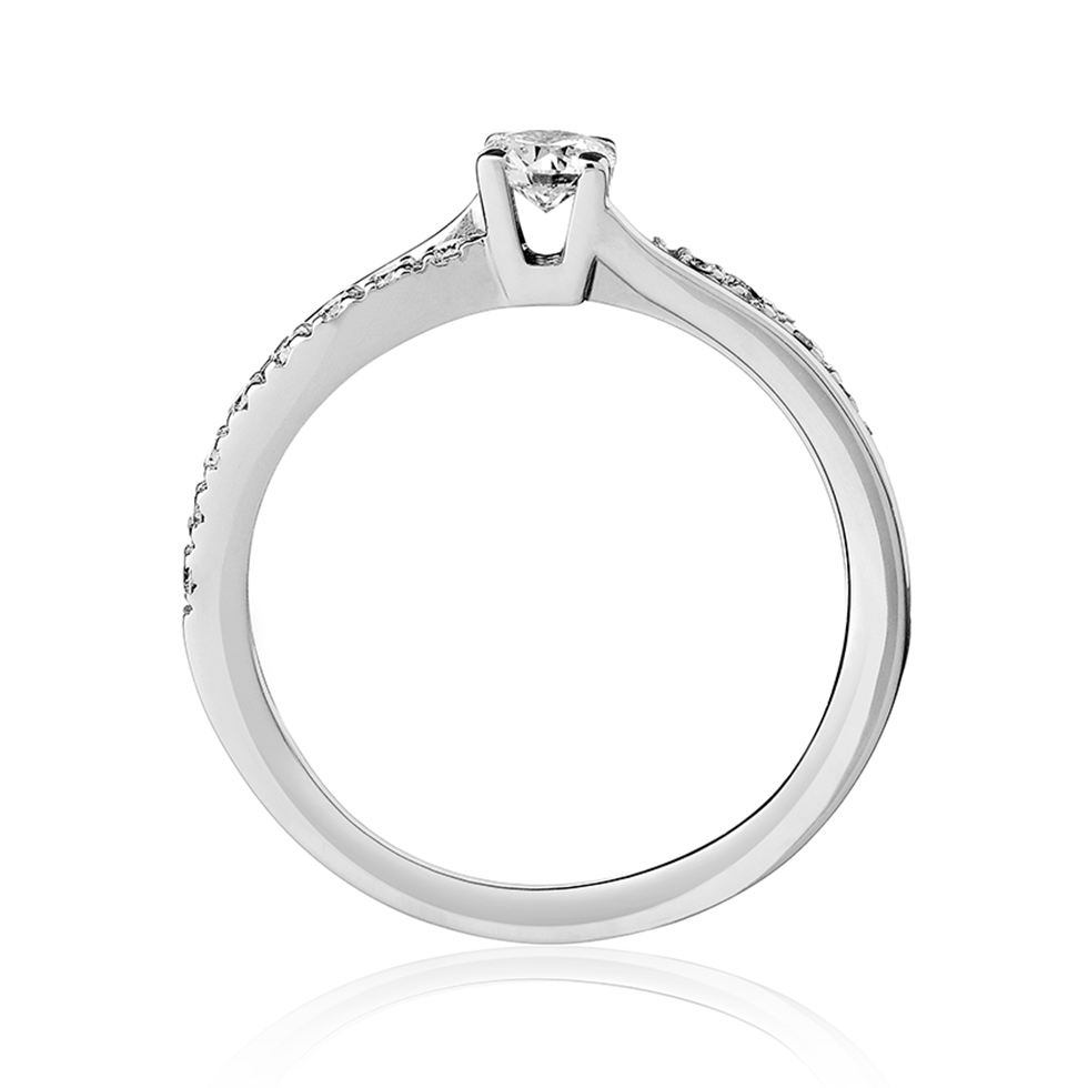 Forever Unique Jewels, Natural diamonds, Diamanti, Gioielli, Collezione EVA, Solitario, Anello, Diamante, Disinvolta__