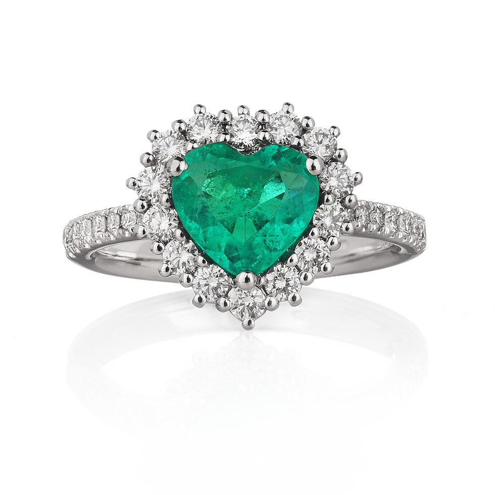 Forever Unique Jewels, Natural diamonds, Diamanti, Gioielli, Collezione DailyChic, Anello, Cestino, Cuore, Smeraldo Forever-Unique-Jewels-Natural-diamonds-Diamanti-Gioielli-Collezione-DailyChic-Anello-Cestino-Cuore-Smerald