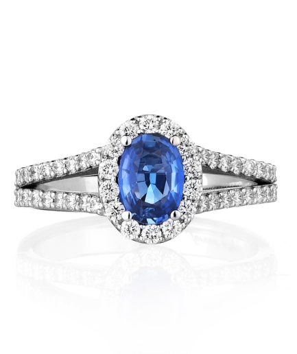Forever-Unique-Jewels-Natural-diamonds-Diamanti-Gioielli-Collezione-EVA-Solitario-Anello-Oval-cut-Cestino-Zaffiro