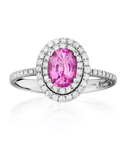 Forever-Unique-Jewels-Natural-diamonds-Diamanti-Gioielli-Collezione-EVA-Solitario-Anello-Cestino-Oval-cut-Zaffiro-Rosa