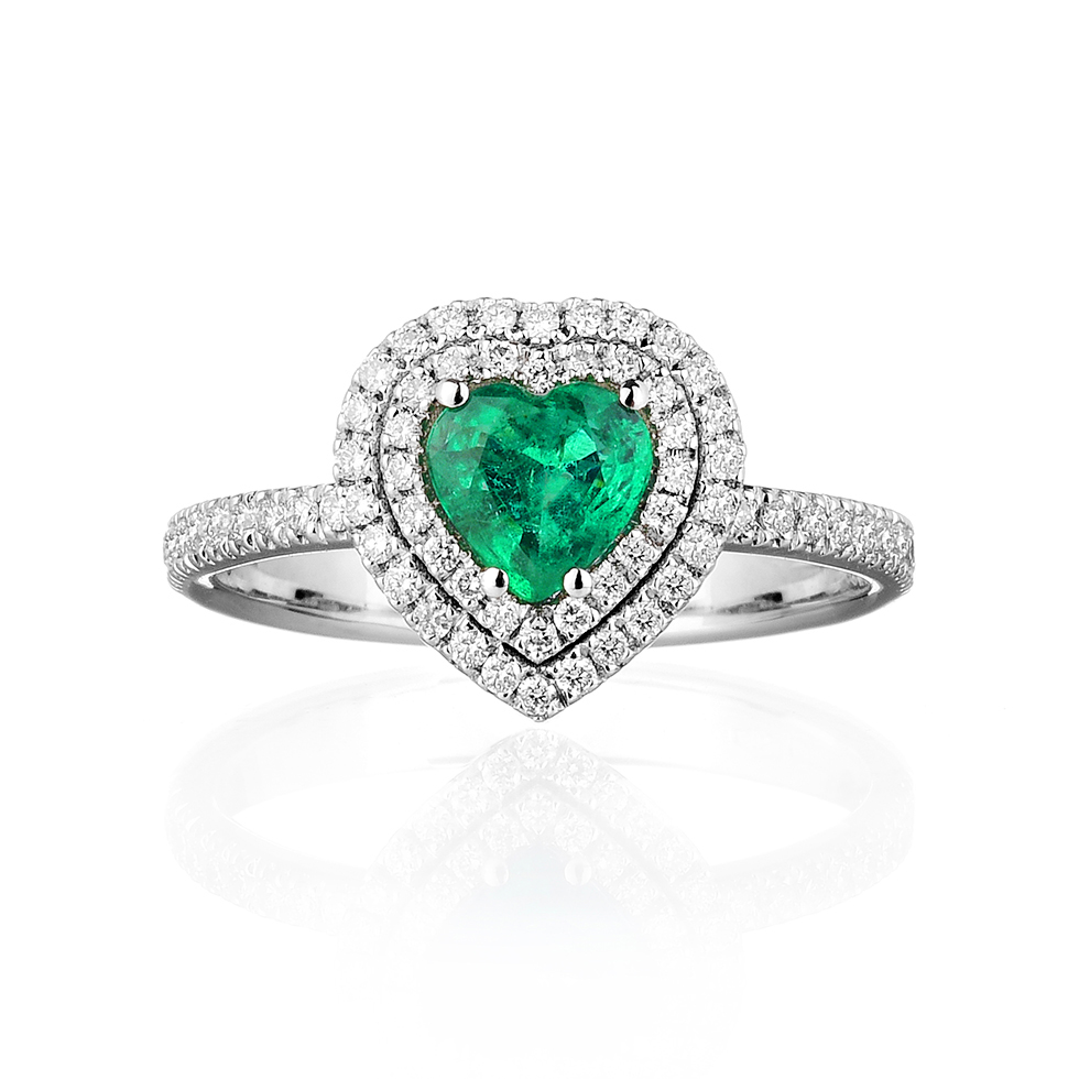 Forever Unique Jewels, Natural diamonds, Diamanti, Gioielli, Collezione EVA, Solitario, Anello, Cestino, Smeraldo Forever-Unique-Jewels-Natural-diamonds-Diamanti-Gioielli-Collezione-EVA-Solitario-Anello-Cestino-Smeraldo