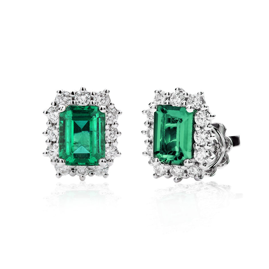 Forever-Unique-Jewels-Natural-diamonds-Diamanti-Gioielli-Collezione-DailyChic-Orecchini-Cestino-Smerald