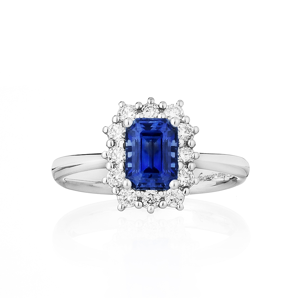 Forever Unique Jewels, Natural diamonds, Diamanti, Gioielli, Collezione DailyChic, Solitario, Anello, Cestino, Zaffiro_ Forever Unique Jewels, Natural diamonds, Diamanti, Gioielli, Collezione DailyChic, Solitario, Anello, Cestino, Smeraldo_