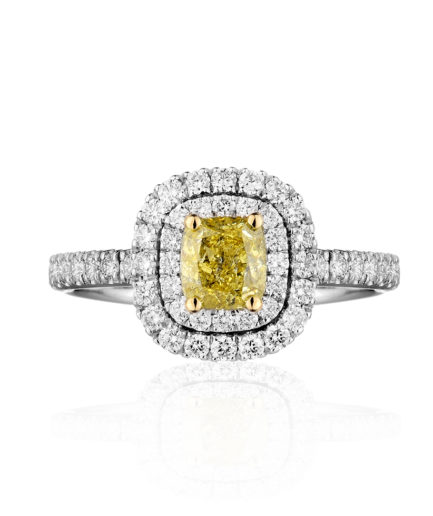 Forever-Unique-Jewels-Diamonds-Diamanti-Naturali-Diamante-Giallo-Diamante-Yellow-Cushion-Cut-Galaxy-Ring-Solitario-Natural-Diamonds-Collezione-Fancy-Fancy