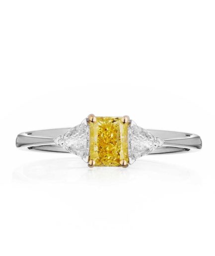 Forever-Unique-Jewels-Diamonds-Diamanti-Naturali-Diamante-Giallo-Diamante-Yellow-Emerald-Cut-Angel-Ring-Solitario-Natural-Diamonds-Collezione-Fancy-Fancy