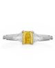 Forever-Unique-Jewels-Diamonds-Diamanti-Naturali-Diamante-Giallo-Diamante-Yellow-Emerald-Cut-Angel-Ring-Solitario-Natural-Diamonds-Collezione-Fancy-Fancy