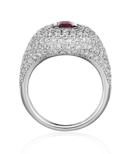 Forever-Unique-Jewels-Natural-diamonds-Diamanti-Gioielli-Collezione-DailyChic-Rubino-Ruby-Anello-Anello-Musone-Musone-Ring