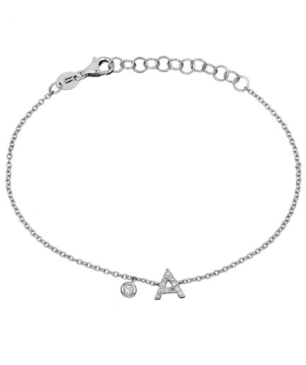 bracciale-lettera-diamante-iniziale-diamanti-naturale-forever-unique-oro-bianco-18-carati