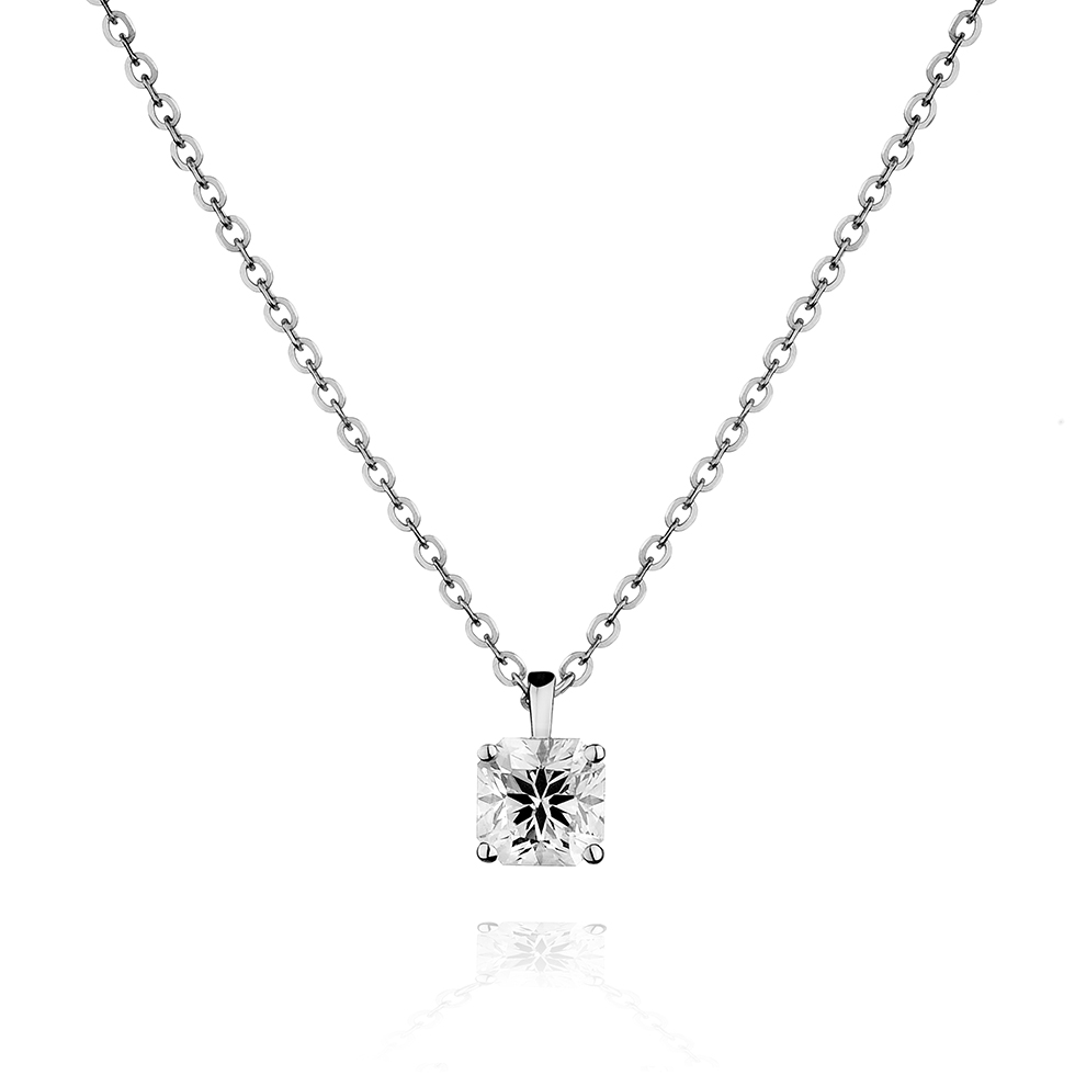 ciondolo-punto-luce-ideal-square-diamante-oro-bianco-18-carati-ideal-cut-quadrato ciondolo-punto-luce-ideal-square-diamante-oro-bianco-18-carati-ideal-cut-quadrato
